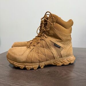 Reebok RB3461 Men's 8" Tactical Waterproof Boot with Side Zipper Size 13 M